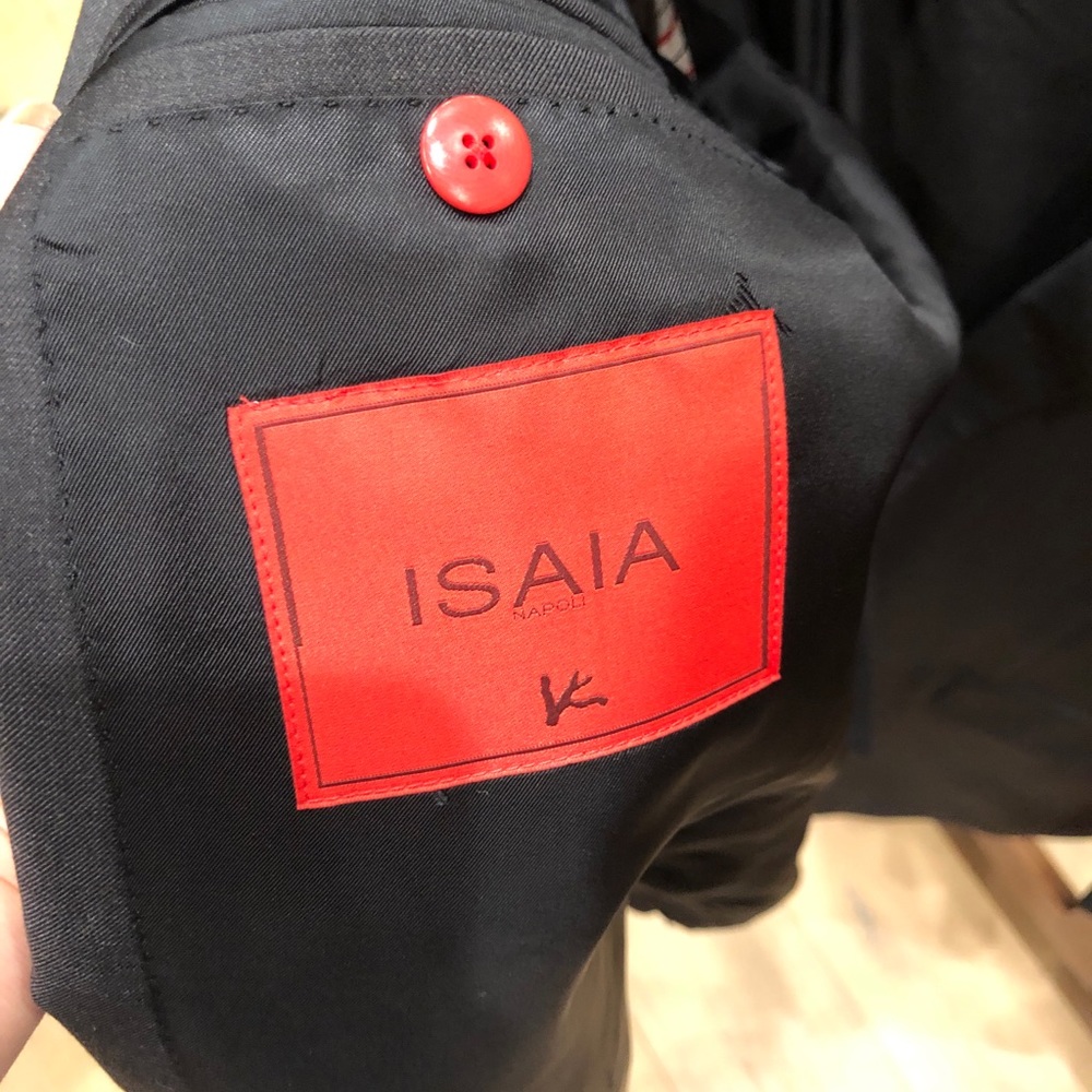 Preloved, Isaia 160’s Aquaspider suit, wool